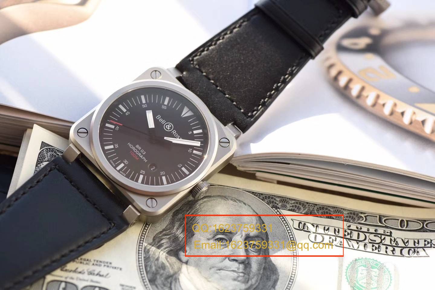 【BR Perfect  High quality 精 Replica Watches 】 Bell & Ross AVIATION系列BR 03-92 HOROLUM  wrist watches  / BABL016