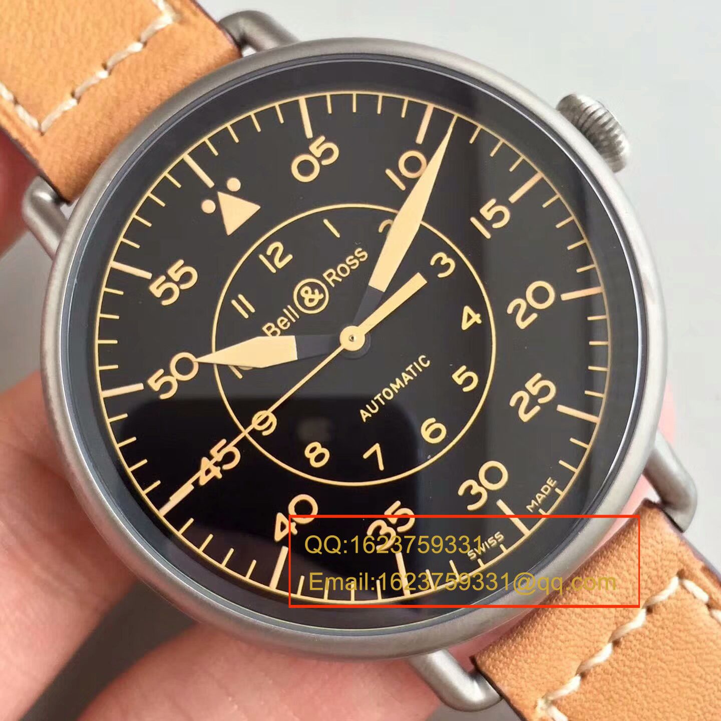 【BR Perfect  top  Knockoff  Watches 】 Bell & Ross VINTAGE 系列WW1-92 HERITAGE wrist watches  / BLBA018