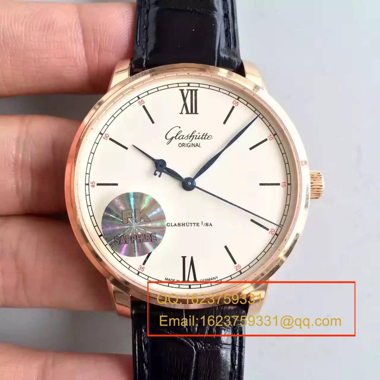 【FK Factory  Perfect  High quality  Replica Watches 】 Replica glashuette original原创精髓Senator 议员系列 1-36-01-02-05-01 wrist watches  / GLAB014