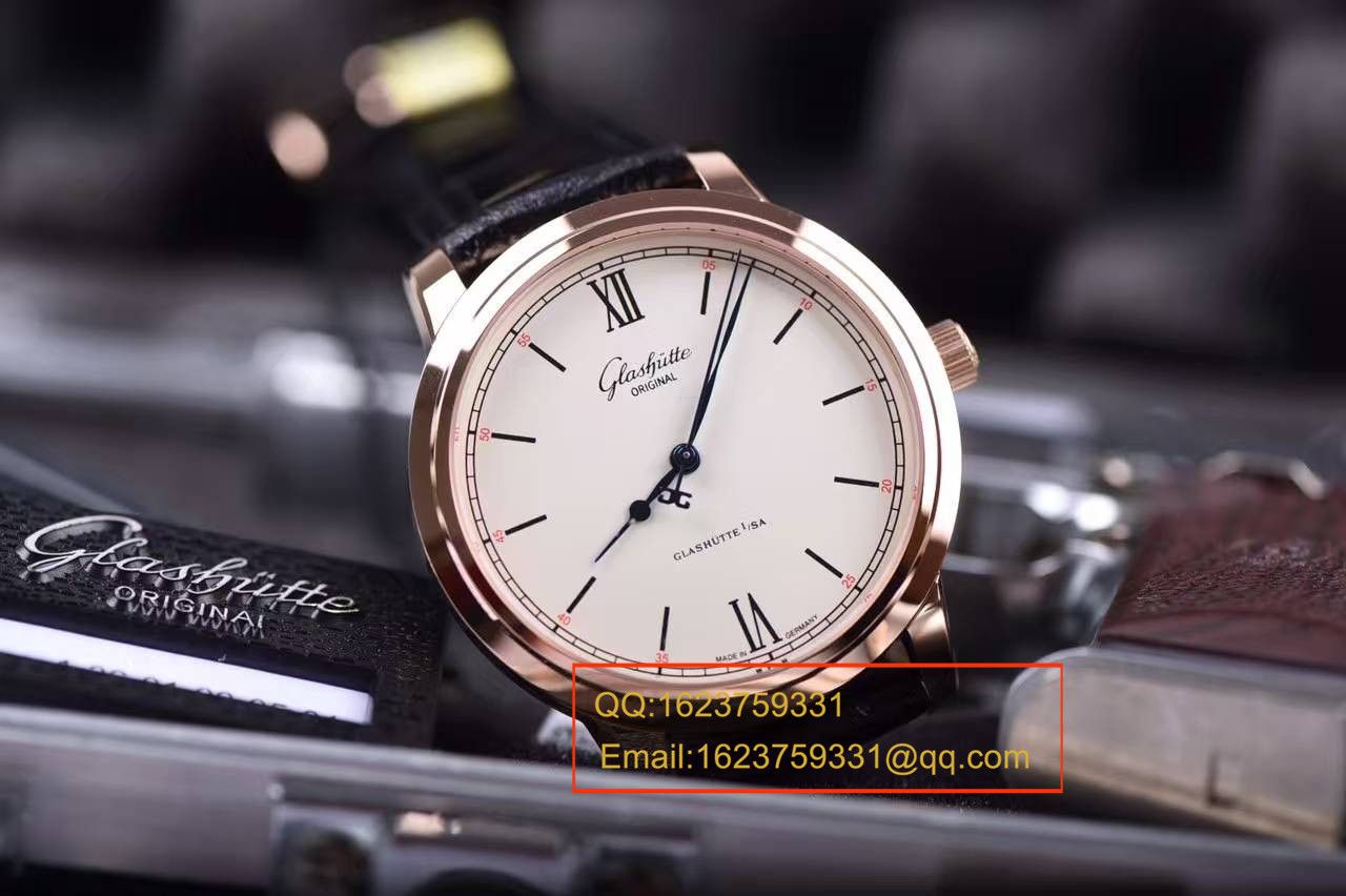 【FK Factory  Perfect  High quality  Replica Watches 】 Replica glashuette original原创精髓Senator 议员系列 1-36-01-02-05-01 wrist watches  / GLAB014