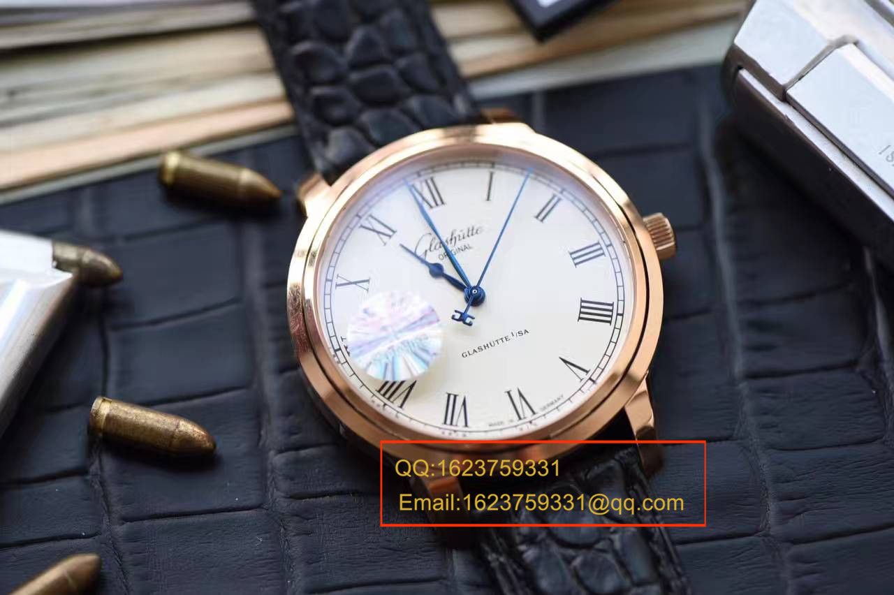 【独家视频解析】FK Perfect 精 Replica Watches glashuette original原创精髓系列1-39-59-01-05-04 wrist watches  / GLAB037