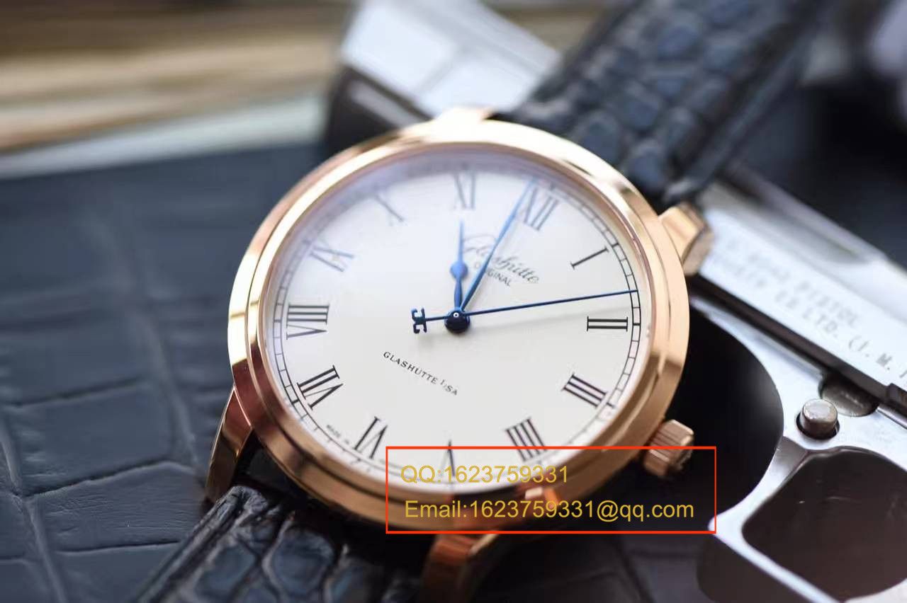 【独家视频解析】FK Perfect 精 Replica Watches glashuette original原创精髓系列1-39-59-01-05-04 wrist watches  / GLAB037
