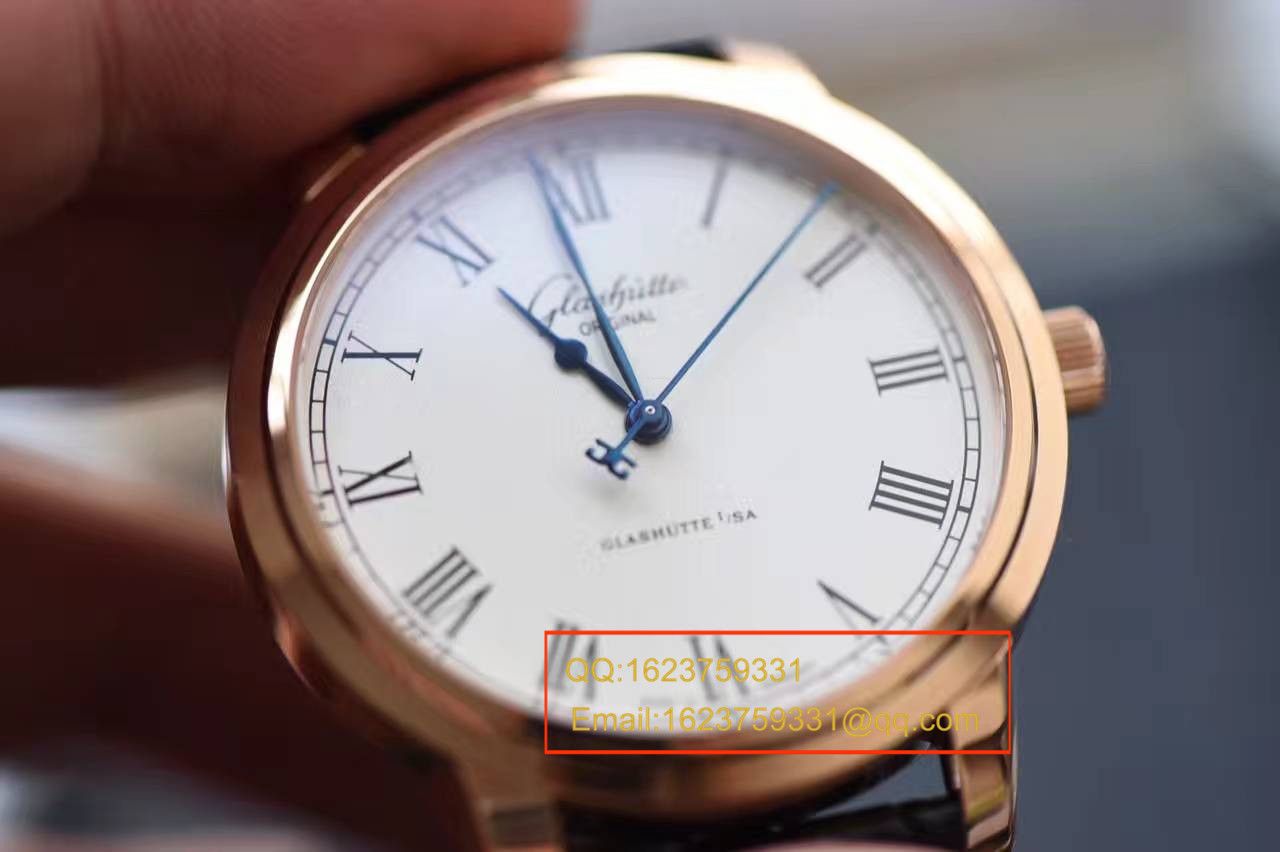 【独家视频解析】FK Perfect 精 Replica Watches glashuette original原创精髓系列1-39-59-01-05-04 wrist watches  / GLAB037