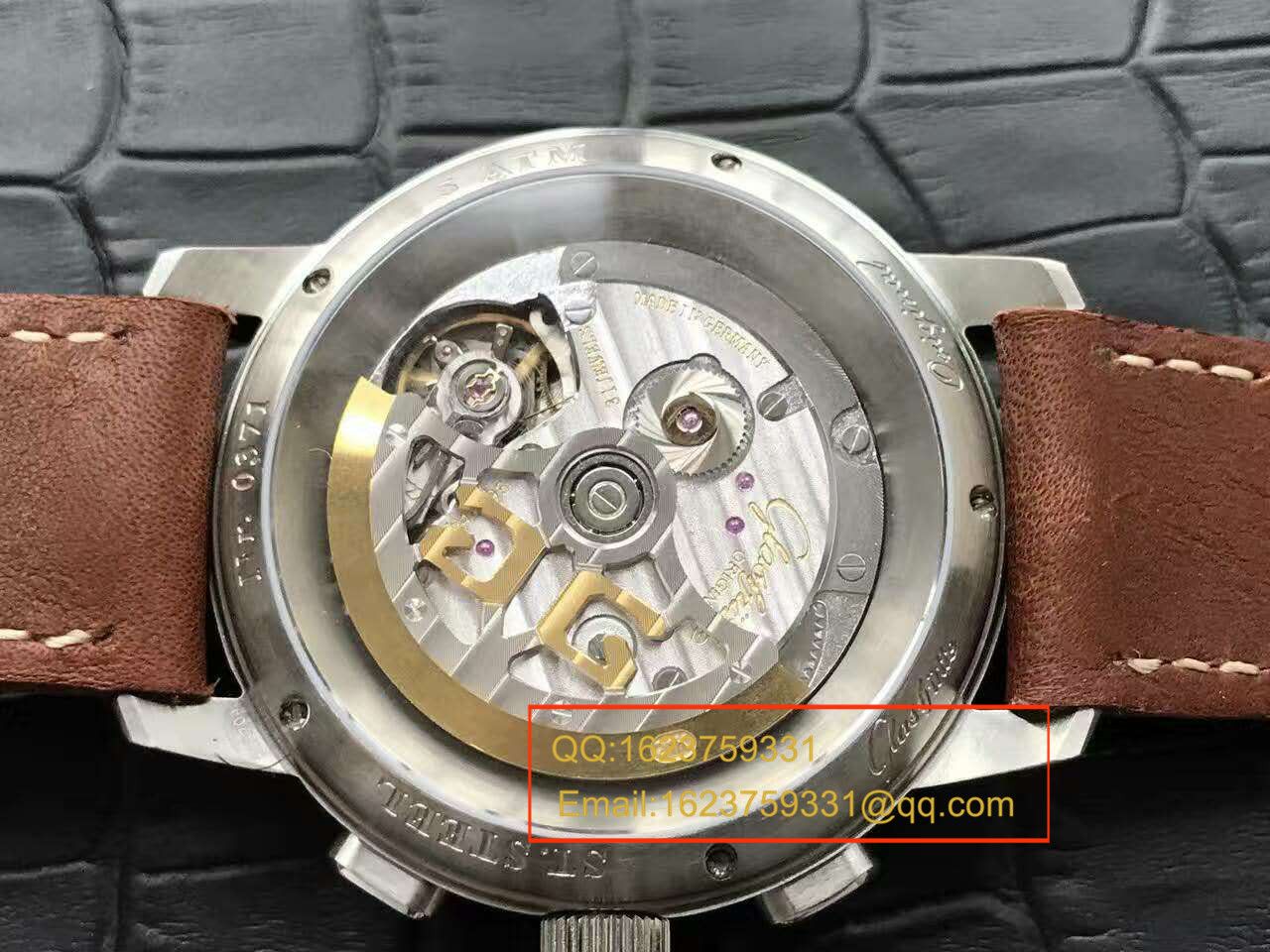 【独家视频测评】GF Factory 1:1 High quality  Replica Watches glashuette original原创SENATOR NAVIGATOR系列39-34-07-07-04男表 / GLABA034