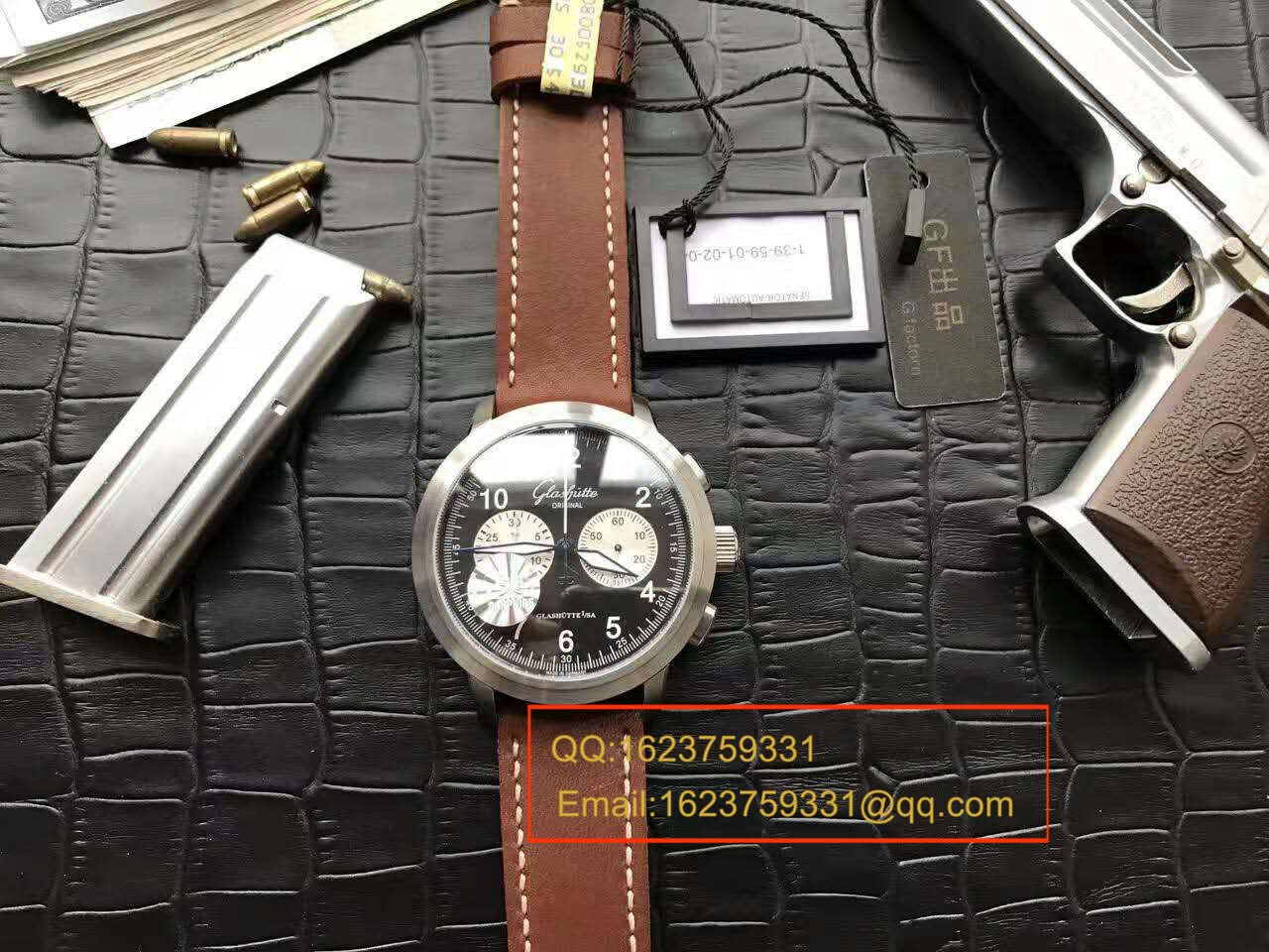 【独家视频测评】GF Factory 1:1 High quality  Replica Watches glashuette original原创SENATOR NAVIGATOR系列39-34-07-07-04男表 / GLABA034