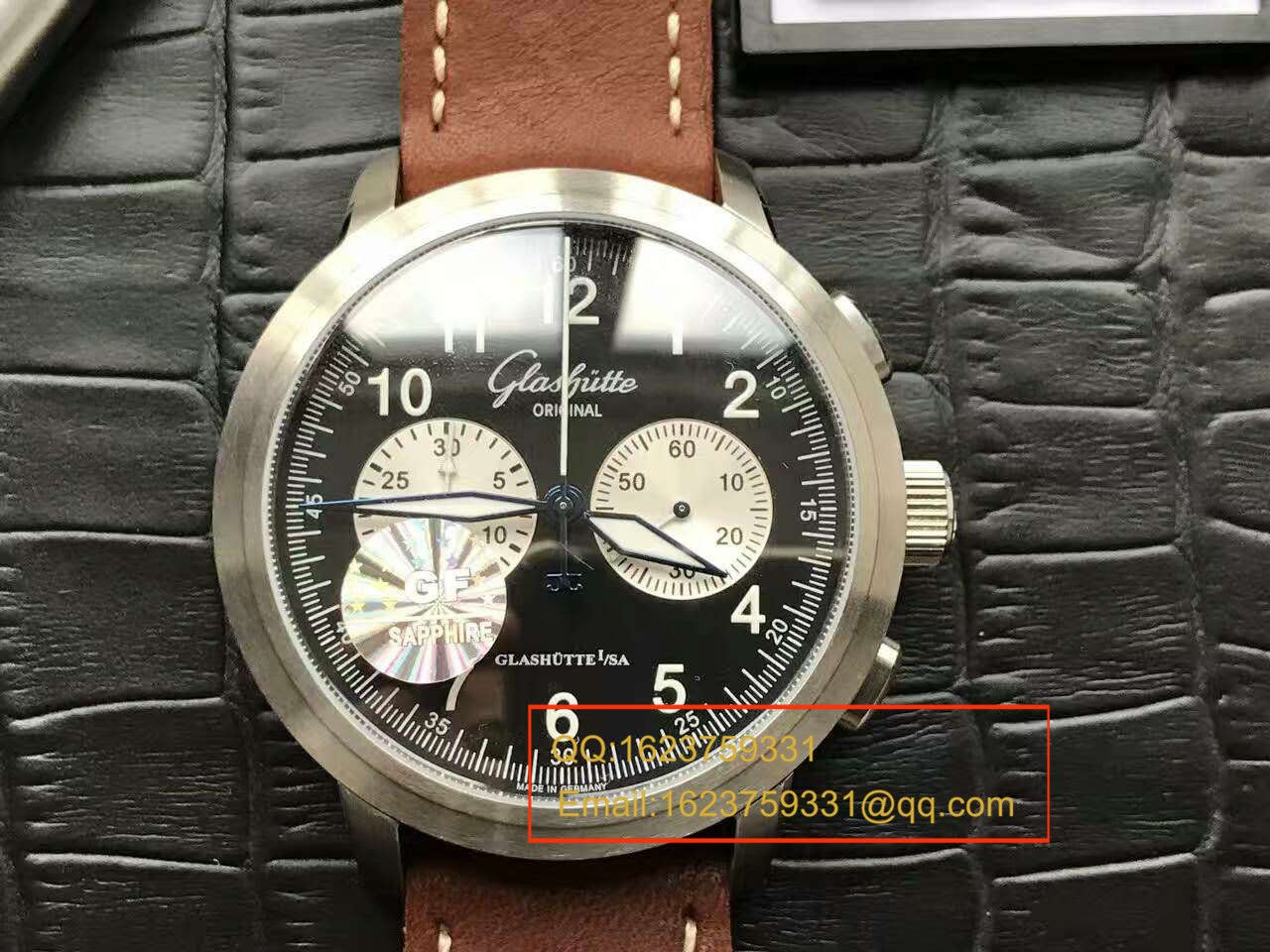 【独家视频测评】GF Factory 1:1 High quality  Replica Watches glashuette original原创SENATOR NAVIGATOR系列39-34-07-07-04男表 / GLABA034