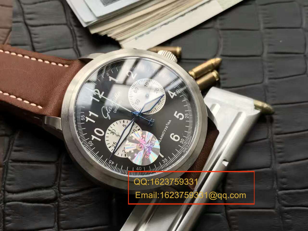 【独家视频测评】GF Factory 1:1 High quality  Replica Watches glashuette original原创SENATOR NAVIGATOR系列39-34-07-07-04男表 / GLABA034