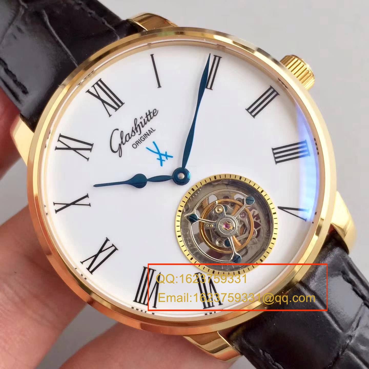 【GF Factory  Perfect  Replica Watches 】glashuette original原创议员天文台 wrist watches 系列 94-11-01-01-04 Tourbillon  wrist watches  / GLA038