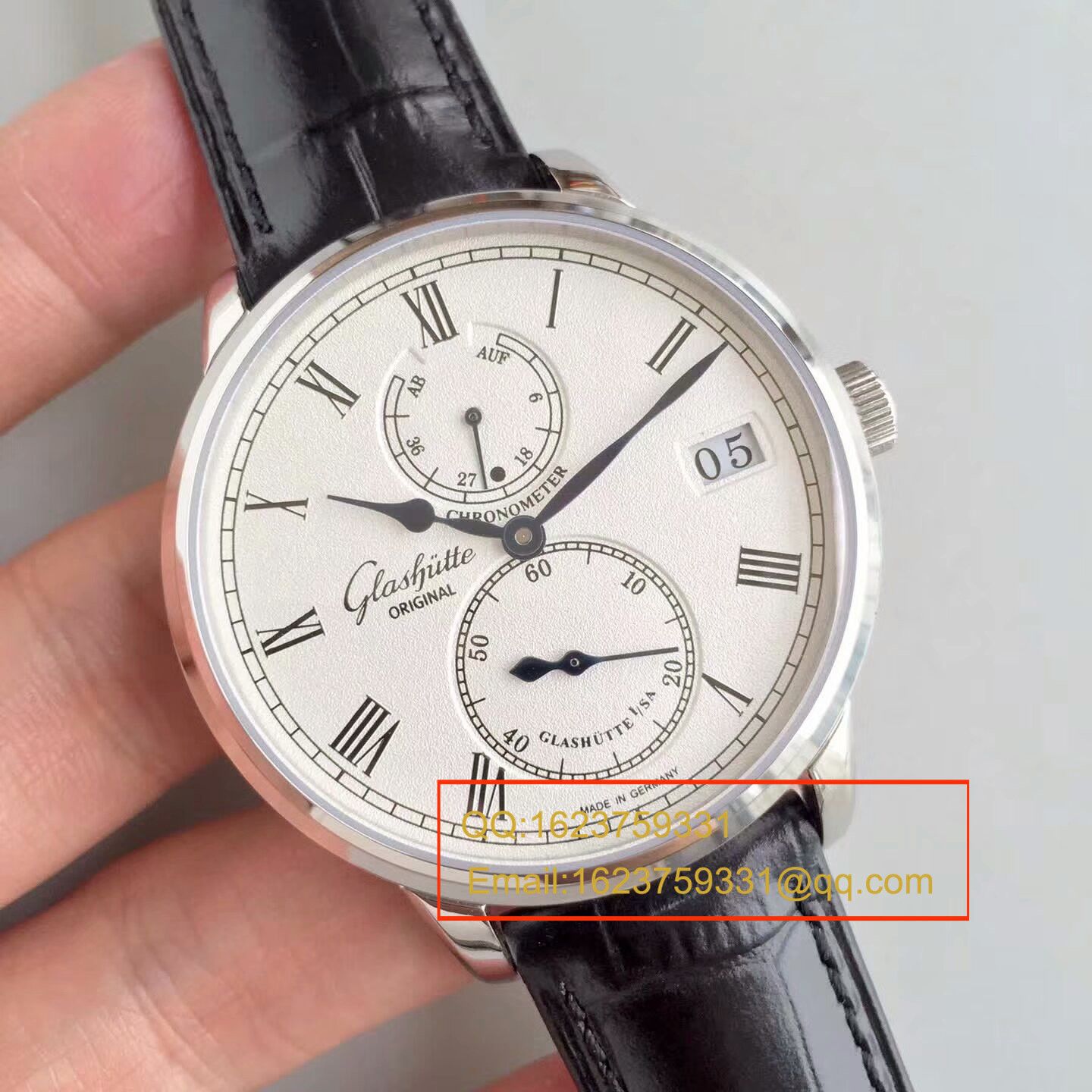 【GF1:1 High quality  Replica Watches 】glashuette original原创精髓议员天文台 wrist watches 系列 1-58-04-04-04-04 wrist watches  / GLA041