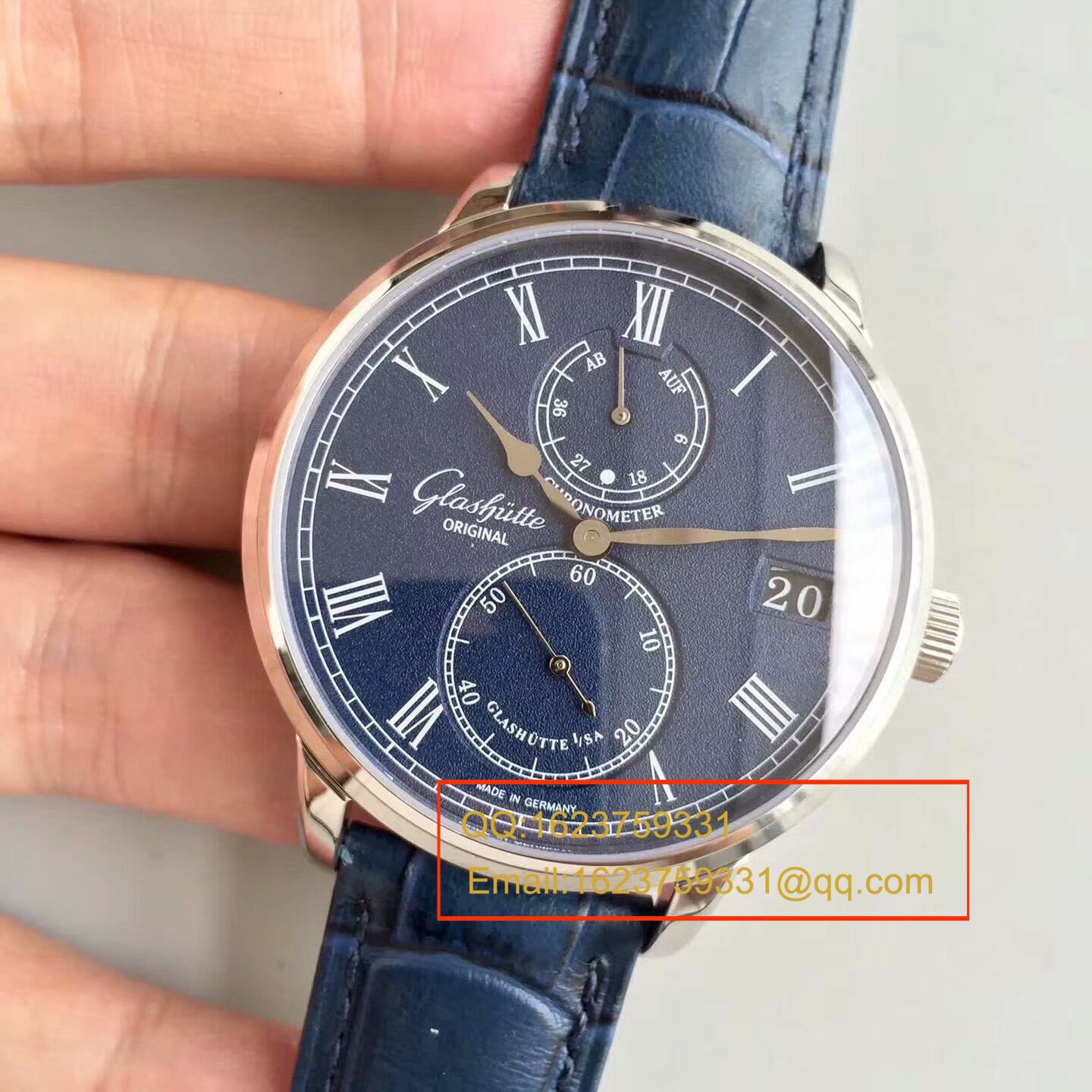 【GF Perfect 精 Replica Watches 】glashuette original原创精髓议员天文台 wrist watches 系列 1-58-01-05-34-30 wrist watches  / GLA042
