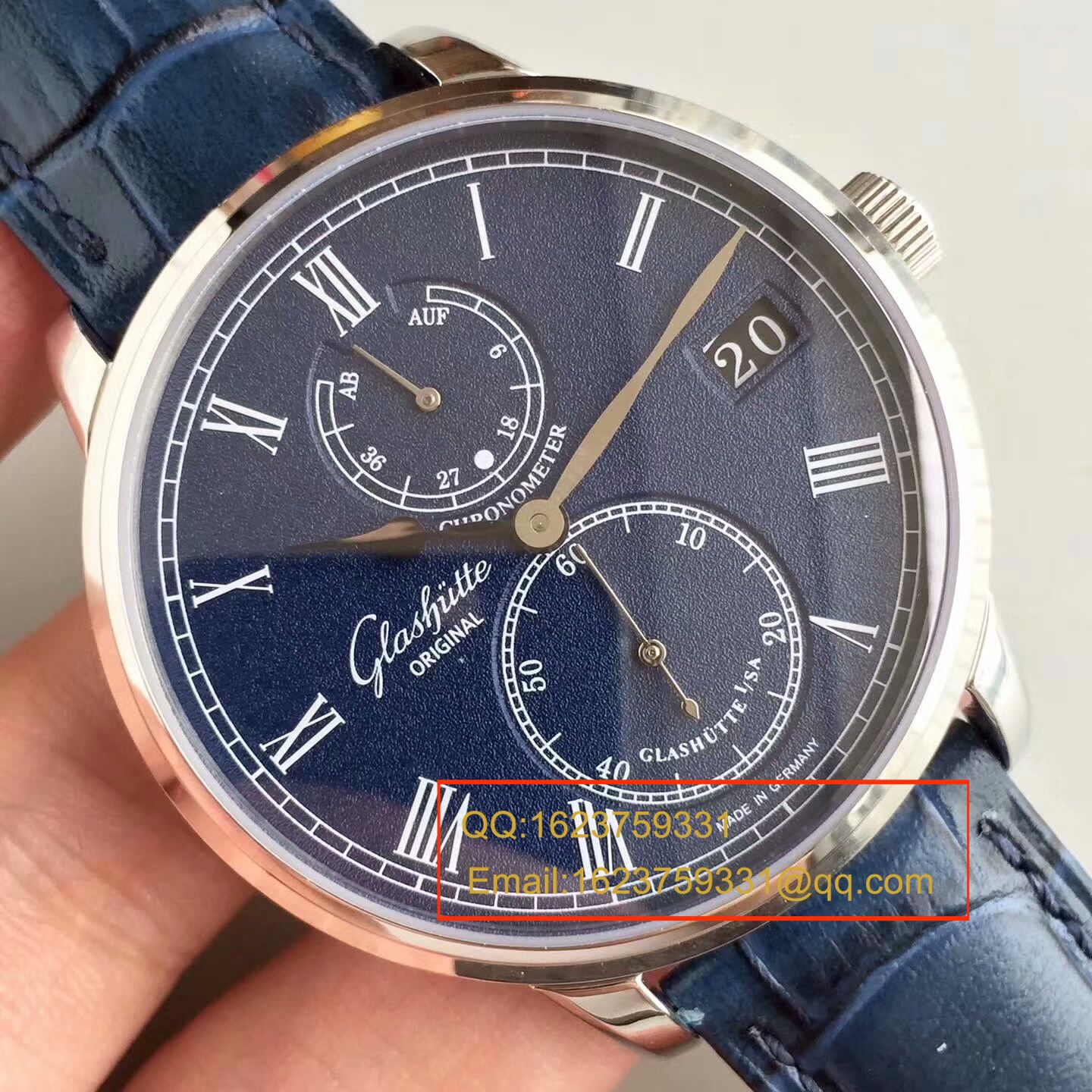 【GF Perfect 精 Replica Watches 】glashuette original原创精髓议员天文台 wrist watches 系列 1-58-01-05-34-30 wrist watches  / GLA042