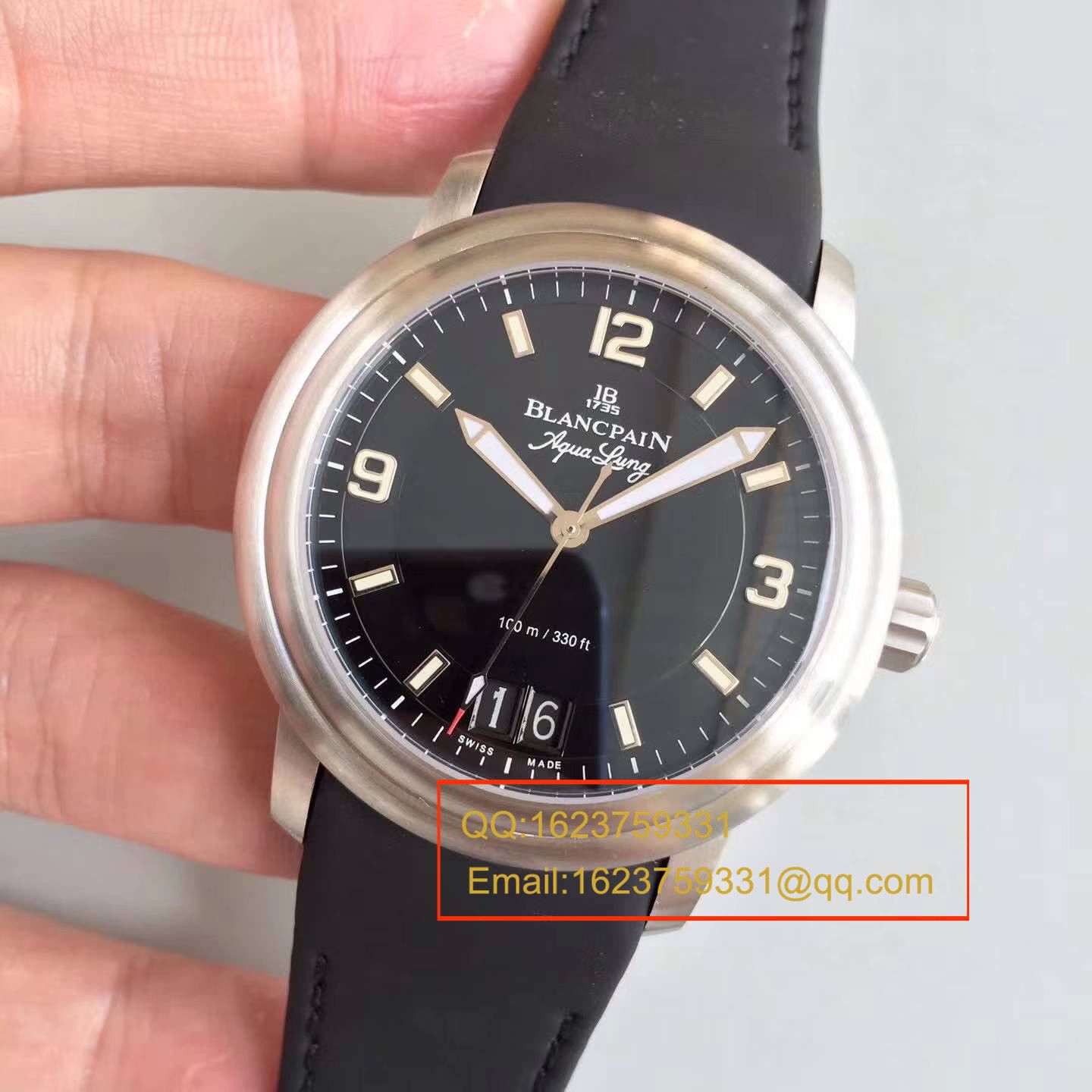 【HG Perfect  High quality  Replica Watches 】Blancpain 领袖LÉMAN系列 普京大帝同款2850B-1130-64B wrist watches  / BP031