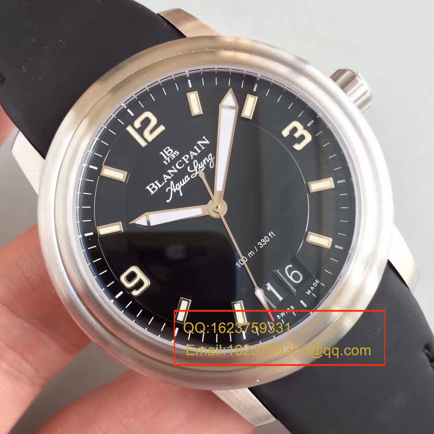 【HG Perfect  High quality  Replica Watches 】Blancpain 领袖LÉMAN系列 普京大帝同款2850B-1130-64B wrist watches  / BP031