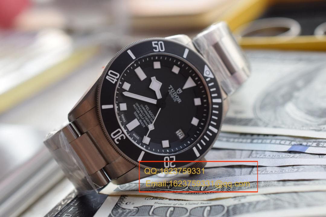 【独家视频测评XF Perfect  High quality  Copy  Watches 】 Tudor PELAGOS系列战斧25500TN 黑钛土豆黑色战斧 / DT007A