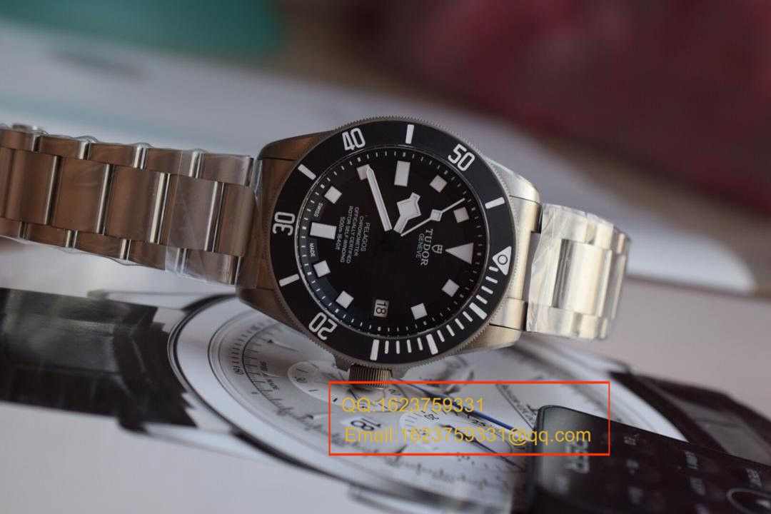 【独家视频测评XF Perfect  High quality  Copy  Watches 】 Tudor PELAGOS系列战斧25500TN 黑钛土豆黑色战斧 / DT007A