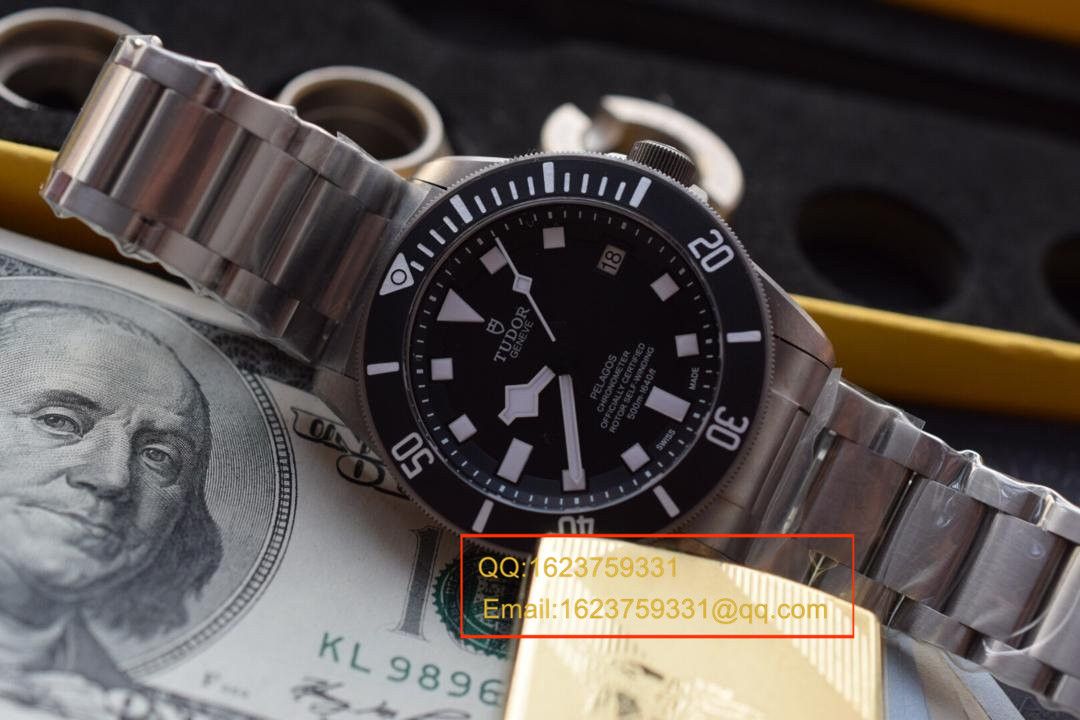 【独家视频测评XF Perfect  High quality  Copy  Watches 】 Tudor PELAGOS系列战斧25500TN 黑钛土豆黑色战斧 / DT007A
