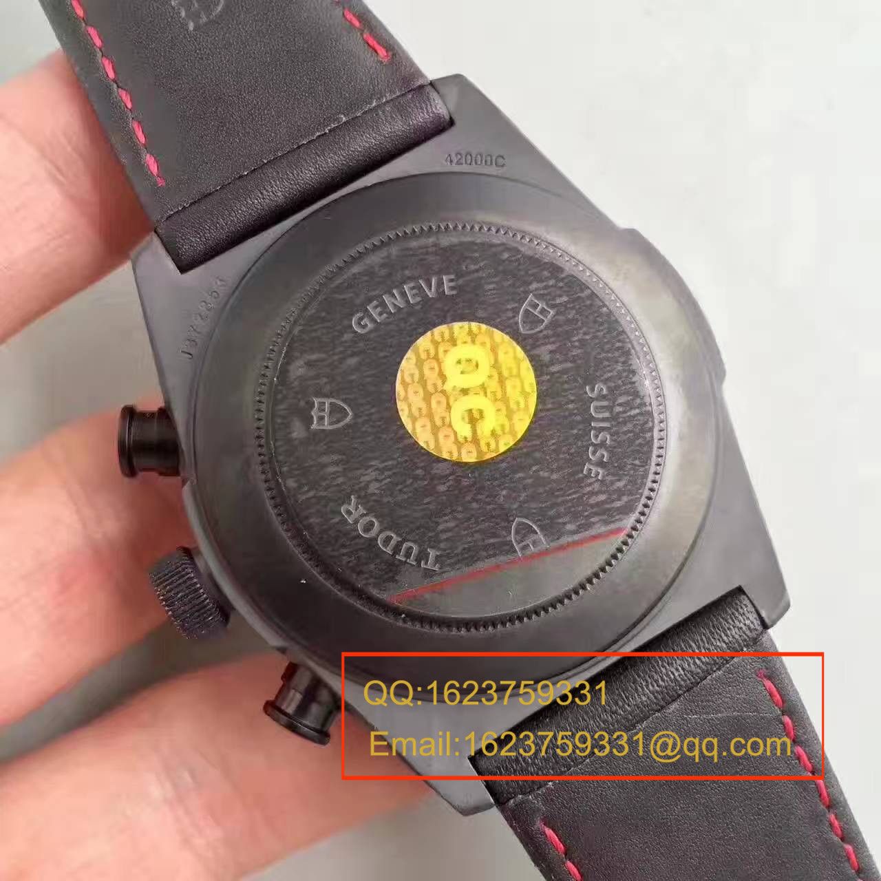 【ZF Factory 1:1 Replica Copy  Watches 】Tudor 《杜卡迪大魔鬼》FASTRIDER BLACK SHIELD系列42000CR橡胶 watchband   wrist watches  / DTBC006
