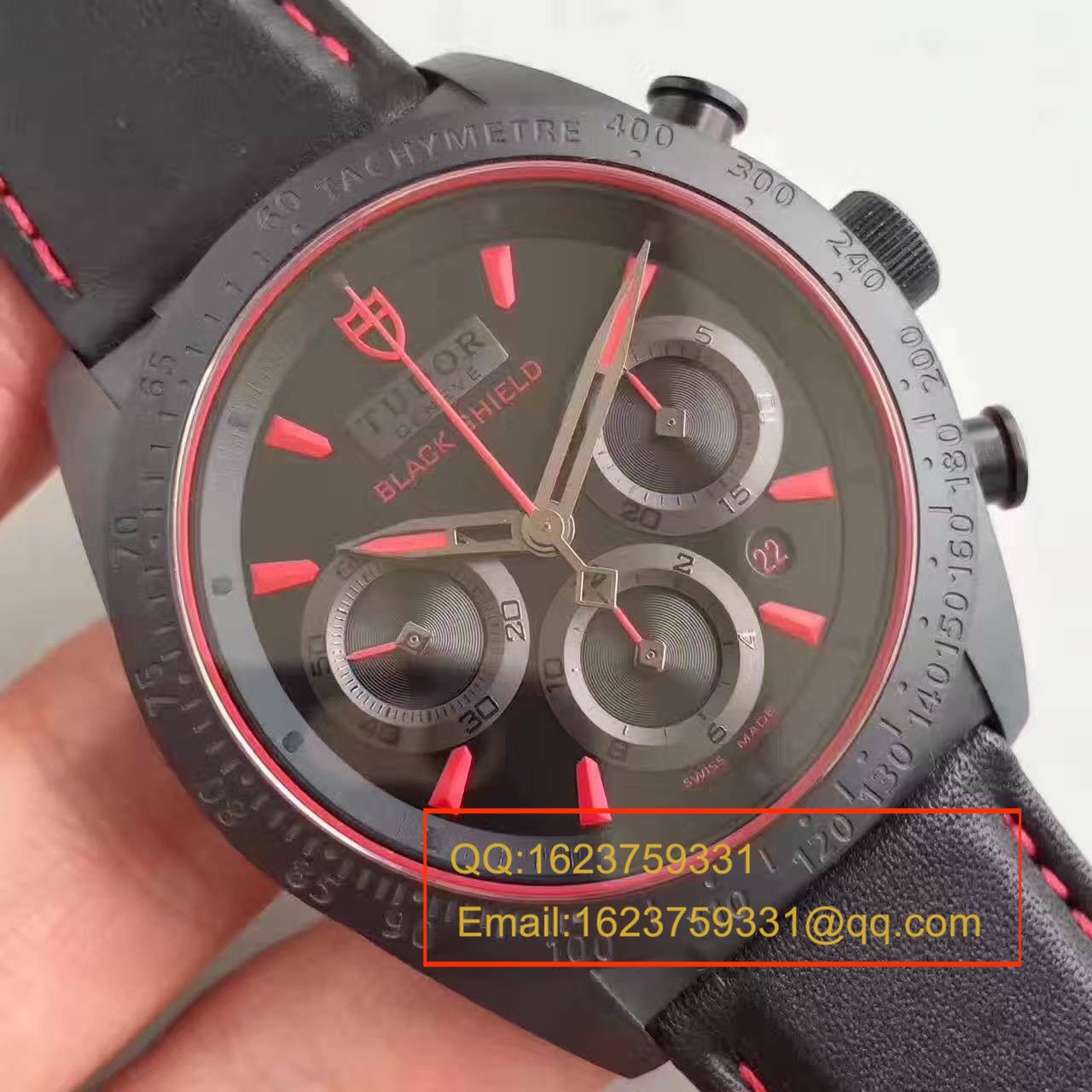 【ZF Factory 1:1 Replica Copy  Watches 】Tudor 《杜卡迪大魔鬼》FASTRIDER BLACK SHIELD系列42000CR橡胶 watchband   wrist watches  / DTBC006