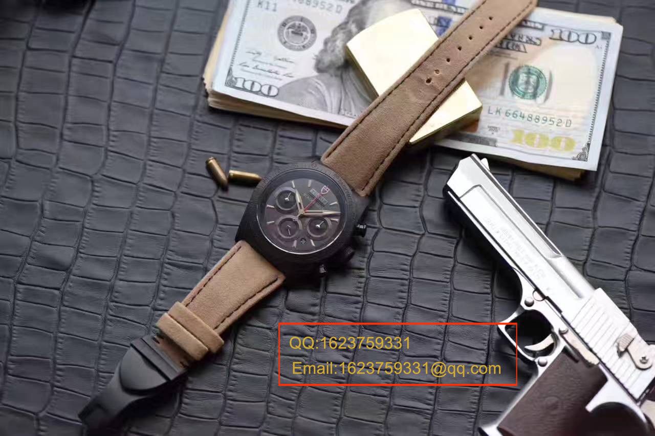 【ZF Factory  Perfect  Knockoff  Watches 】Tudor 《杜卡迪大魔鬼》FASTRIDER BLACK SHIELD系列42000CN皮带 wrist watches  / DTBC005