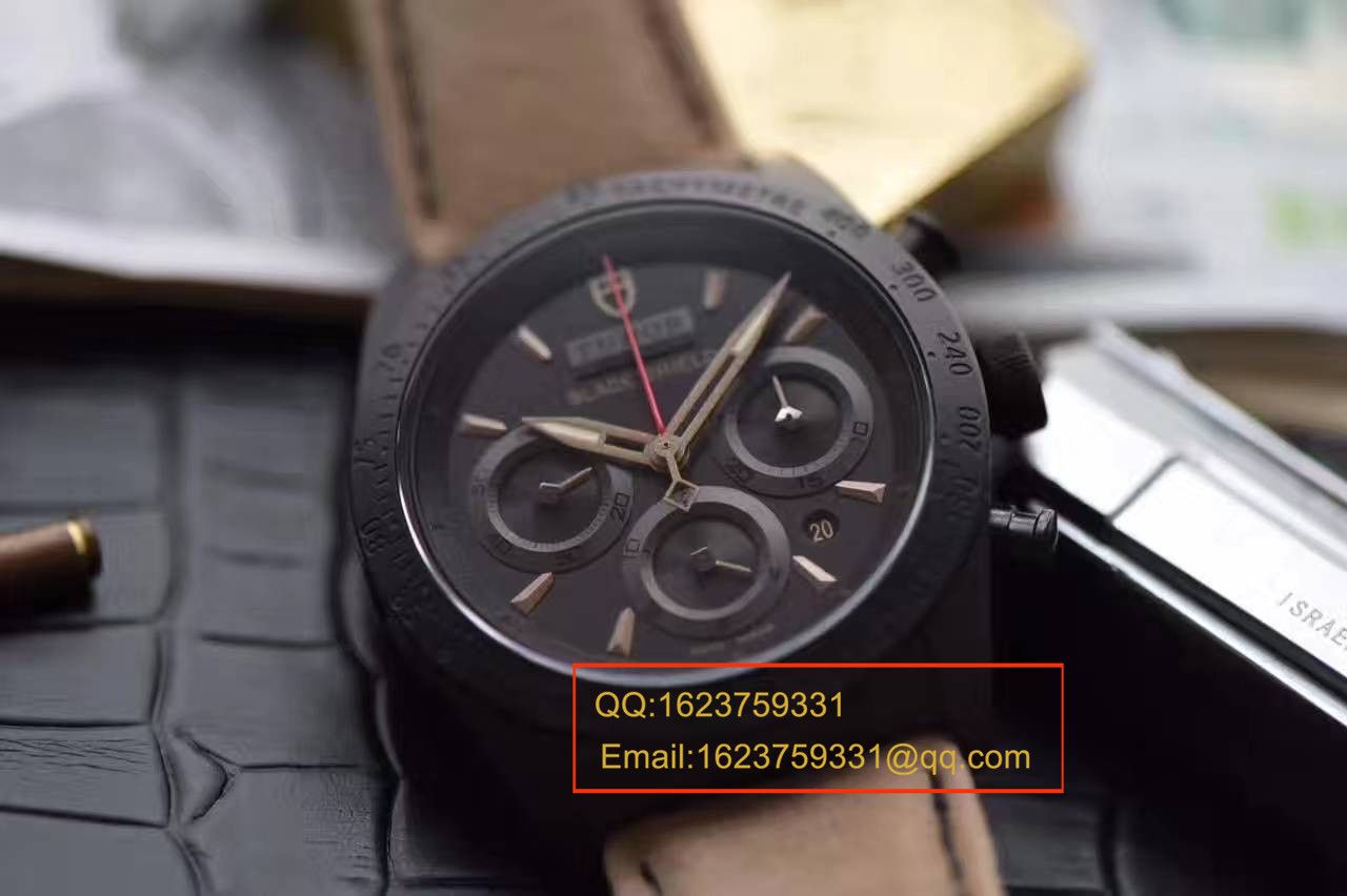 【ZF Factory  Perfect  Knockoff  Watches 】Tudor 《杜卡迪大魔鬼》FASTRIDER BLACK SHIELD系列42000CN皮带 wrist watches  / DTBC005