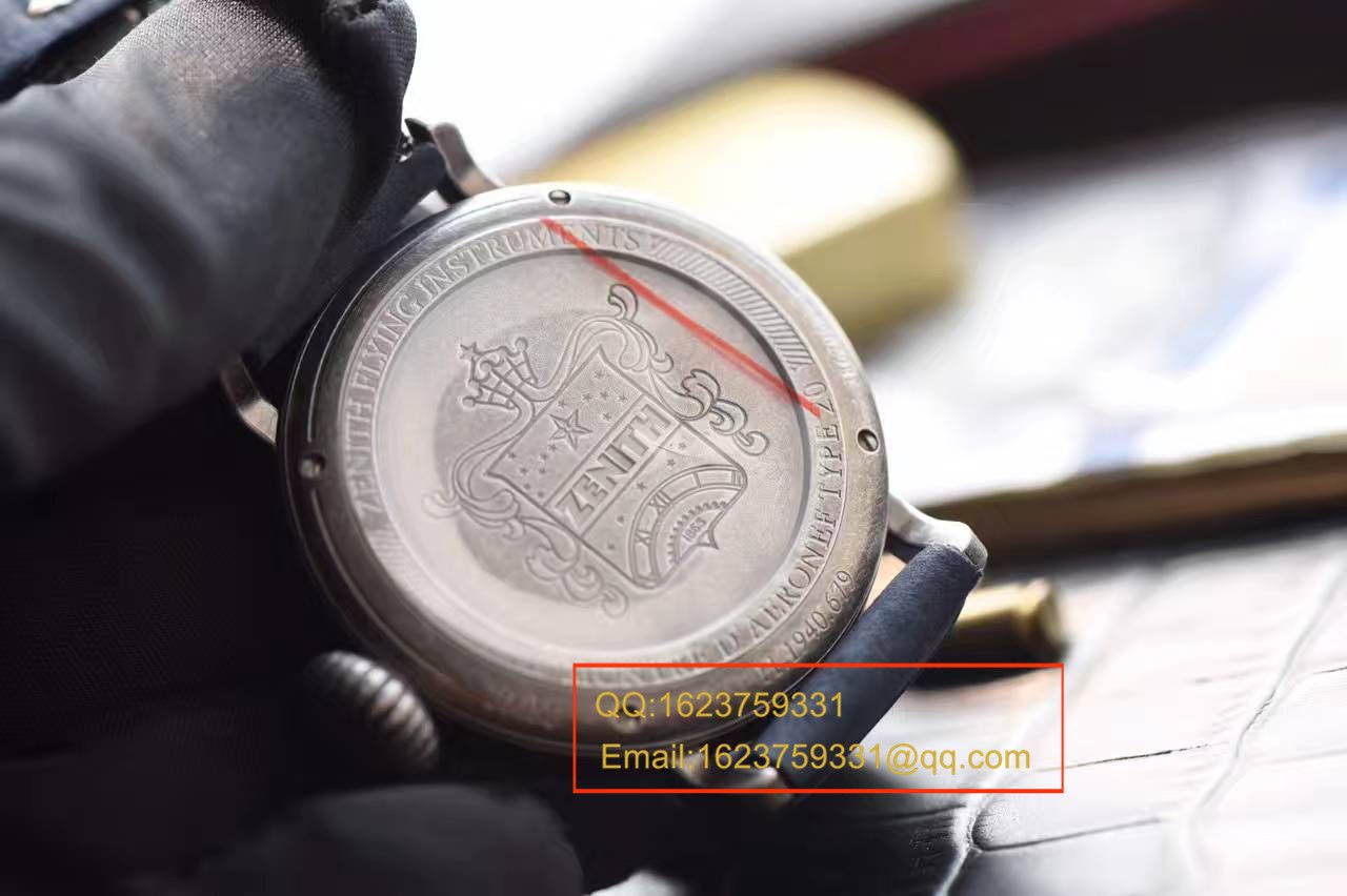 【独家视频测评XF Factory  Perfect  High quality  Replica Watches 】真力时飞行员系列11.1940.679 / 53.C808复古大飞 wrist watches  / ZSLB034