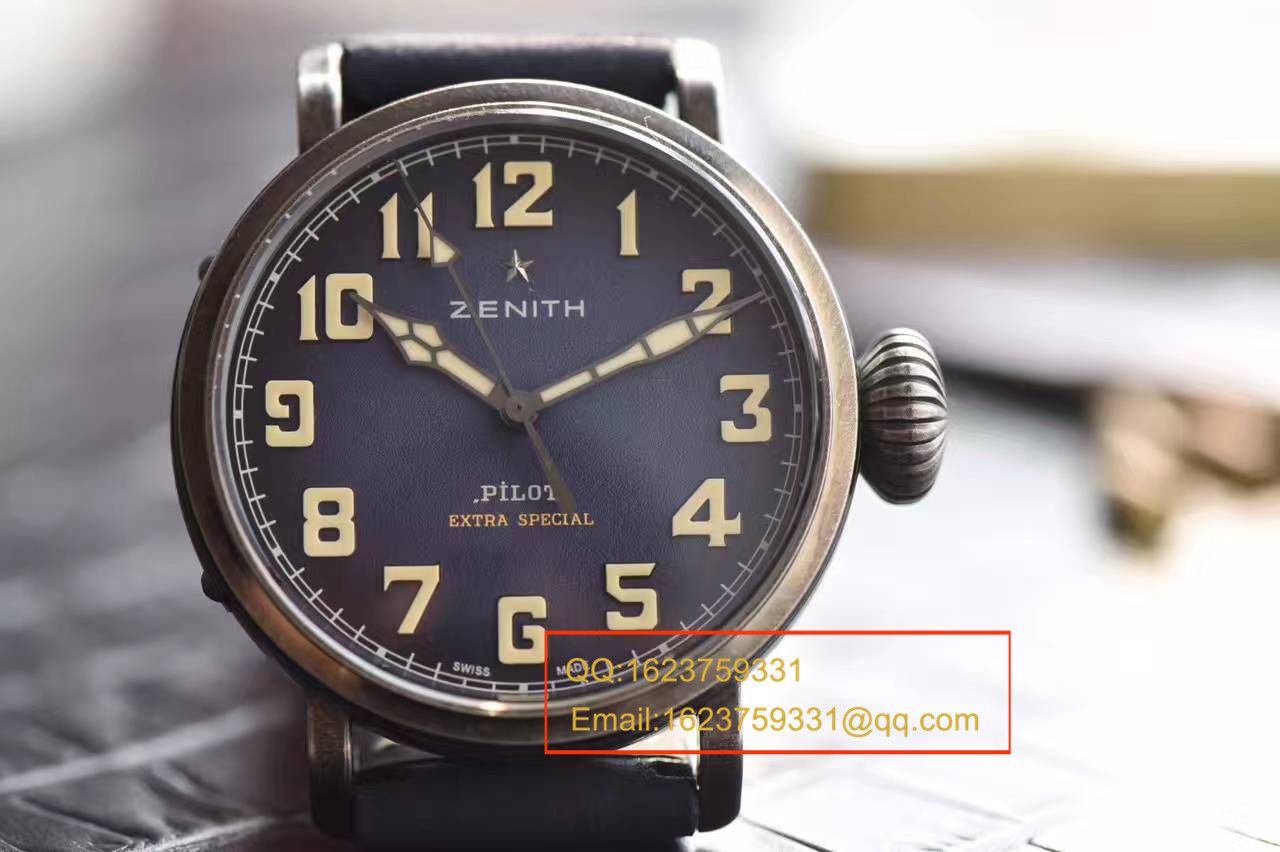 【独家视频测评XF Factory  Perfect  High quality  Replica Watches 】真力时飞行员系列11.1940.679 / 53.C808复古大飞 wrist watches  / ZSLB034