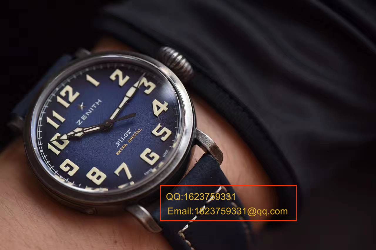 【独家视频测评XF Factory  Perfect  High quality  Replica Watches 】真力时飞行员系列11.1940.679 / 53.C808复古大飞 wrist watches  / ZSLB034