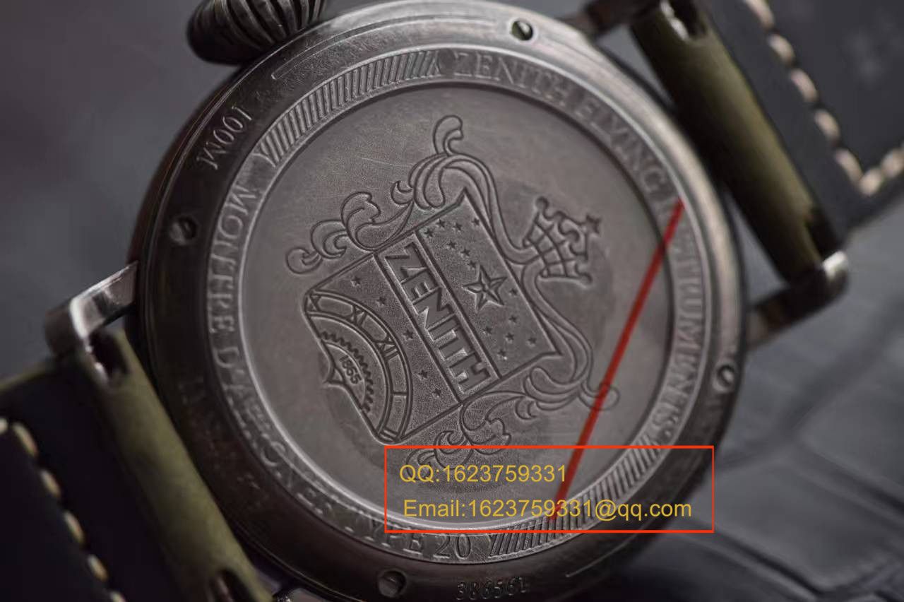 【独家 Video analysis XF Factory  Perfect  High quality  Knockoff  Watches 】真力时复古飞行员系列11.1940.679 / 93.C800 wrist watches  / ZSLB036
