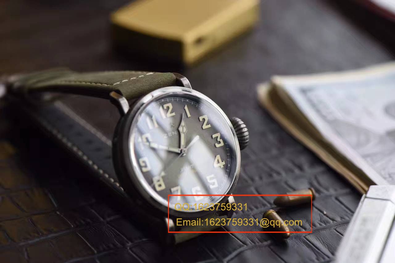 【独家 Video analysis XF Factory  Perfect  High quality  Knockoff  Watches 】真力时复古飞行员系列11.1940.679 / 93.C800 wrist watches  / ZSLB036