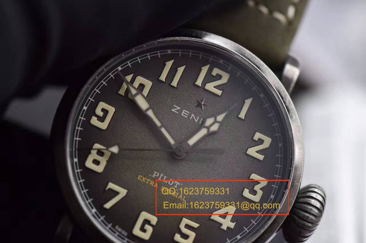 【独家 Video analysis XF Factory  Perfect  High quality  Knockoff  Watches 】真力时复古飞行员系列11.1940.679 / 93.C800 wrist watches  / ZSLB036