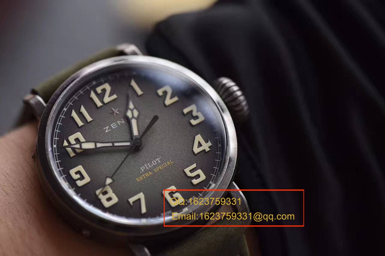 【独家 Video analysis XF Factory  Perfect  High quality  Knockoff  Watches 】真力时复古飞行员系列11.1940.679 / 93.C800 wrist watches  / ZSLB036