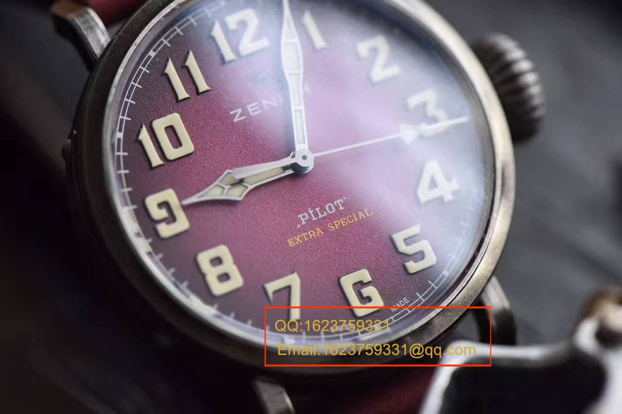 【独家视频测评XF Factory 1:1 High quality  Knockoff  Watches 】真力时飞行员系列11.1940.679 / 53.C808复古大飞 wrist watches  / ZSLB035