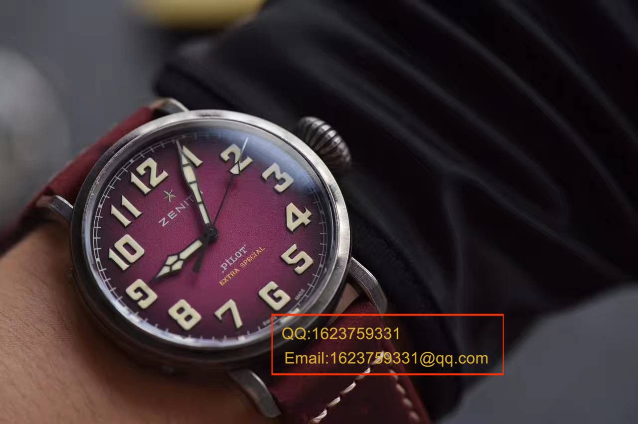 【独家视频测评XF Factory 1:1 High quality  Knockoff  Watches 】真力时飞行员系列11.1940.679 / 53.C808复古大飞 wrist watches  / ZSLB035
