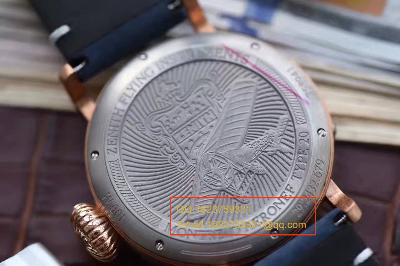 【独家视频测评XF Factory  Perfect  Replica Watches 】真力时Pilot Type 20 Extra Special Westime特别限量 wrist watches  / ZSLBE015