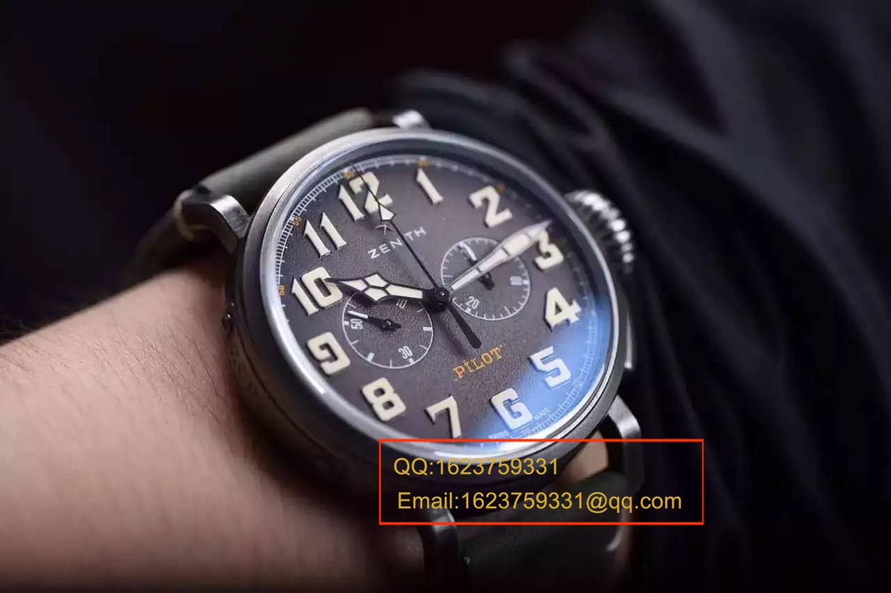 【独家视频测评】KW1:1 High quality  Replica Watches 之真力时飞行员系列11.2430.4069/21.C773咖啡骑士 / ZSLBA013A