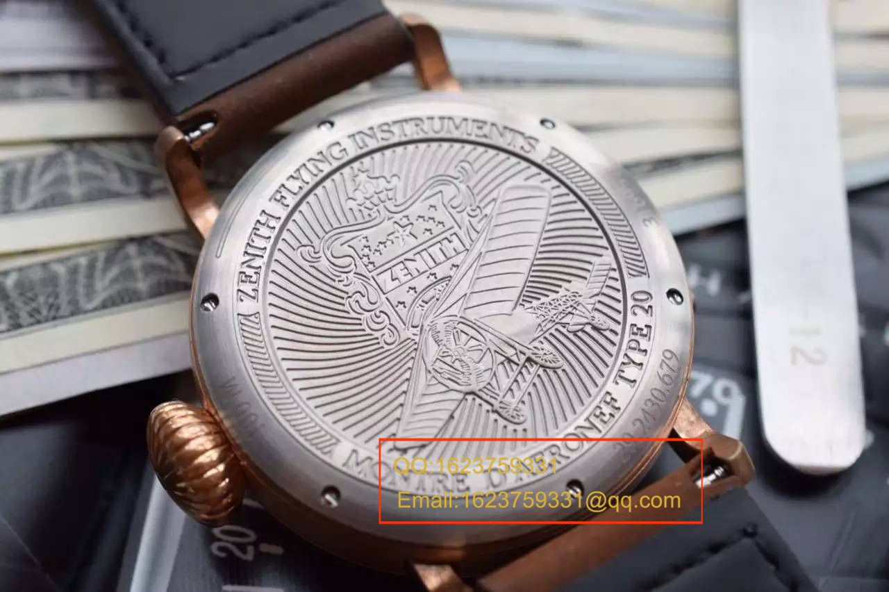 【独家视频测评】XF Factory 1:1 Replica Copy  Watches 真力时飞行员系列《青铜大飞》29.2430.679/21.C753 / ZSLBB015A