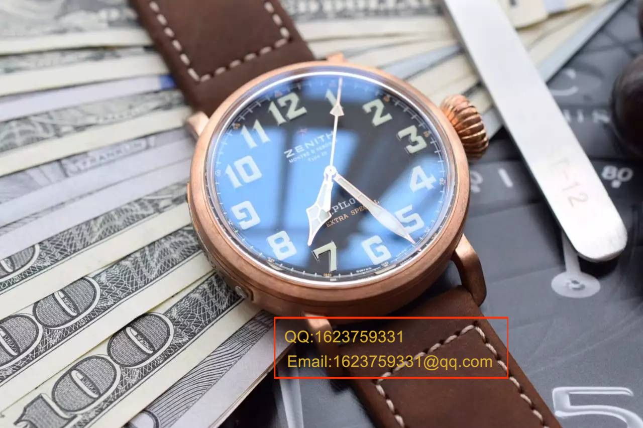 【独家视频测评】XF Factory 1:1 Replica Copy  Watches 真力时飞行员系列《青铜大飞》29.2430.679/21.C753 / ZSLBB015A