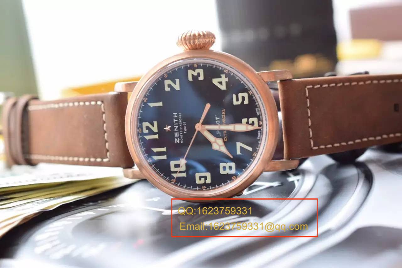 【独家视频测评】XF Factory 1:1 Replica Copy  Watches 真力时飞行员系列《青铜大飞》29.2430.679/21.C753 / ZSLBB015A