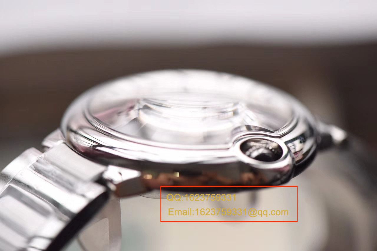 【独家视频测评V6 Factory  Perfect  High quality  Replica Watches 】 Cartier  蓝气球系列女装大号蓝气球36毫米W6920046 / KAF129