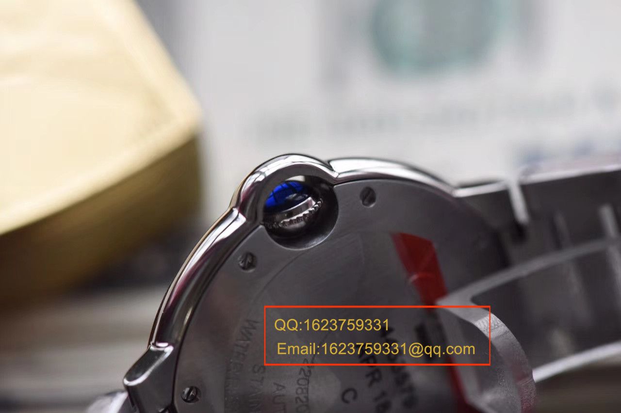 【独家视频测评V6 Factory  Perfect  High quality  Replica Watches 】 Cartier  蓝气球系列女装大号蓝气球36毫米W6920046 / KAF129