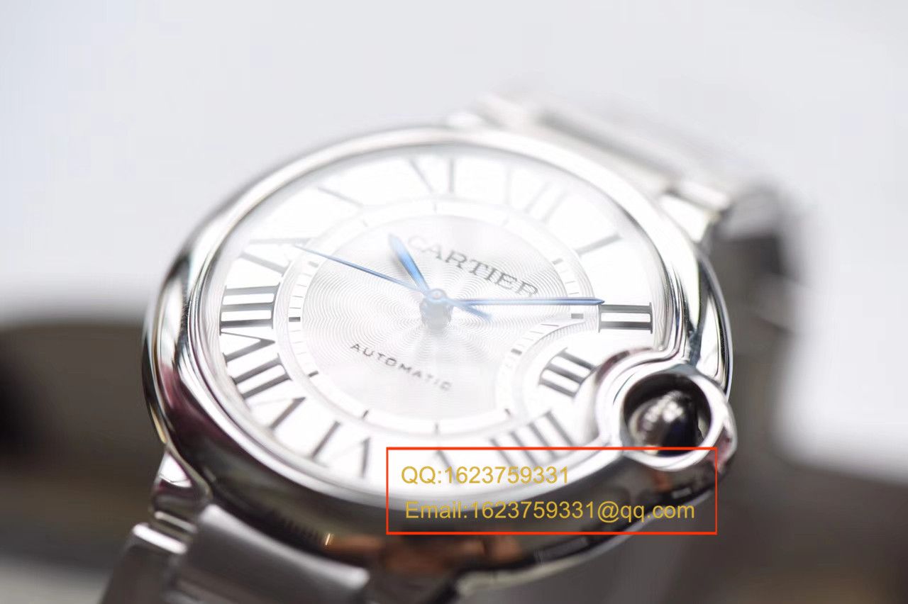 【独家视频测评V6 Factory  Perfect  High quality  Replica Watches 】 Cartier  蓝气球系列女装大号蓝气球36毫米W6920046 / KAF129