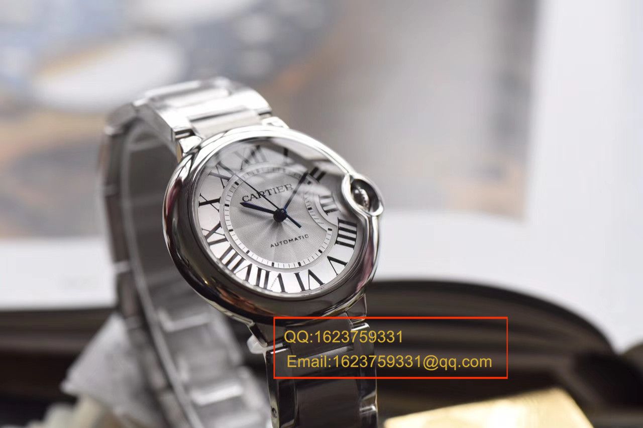 【独家视频测评V6 Factory  Perfect  High quality  Replica Watches 】 Cartier  蓝气球系列女装大号蓝气球36毫米W6920046 / KAF129