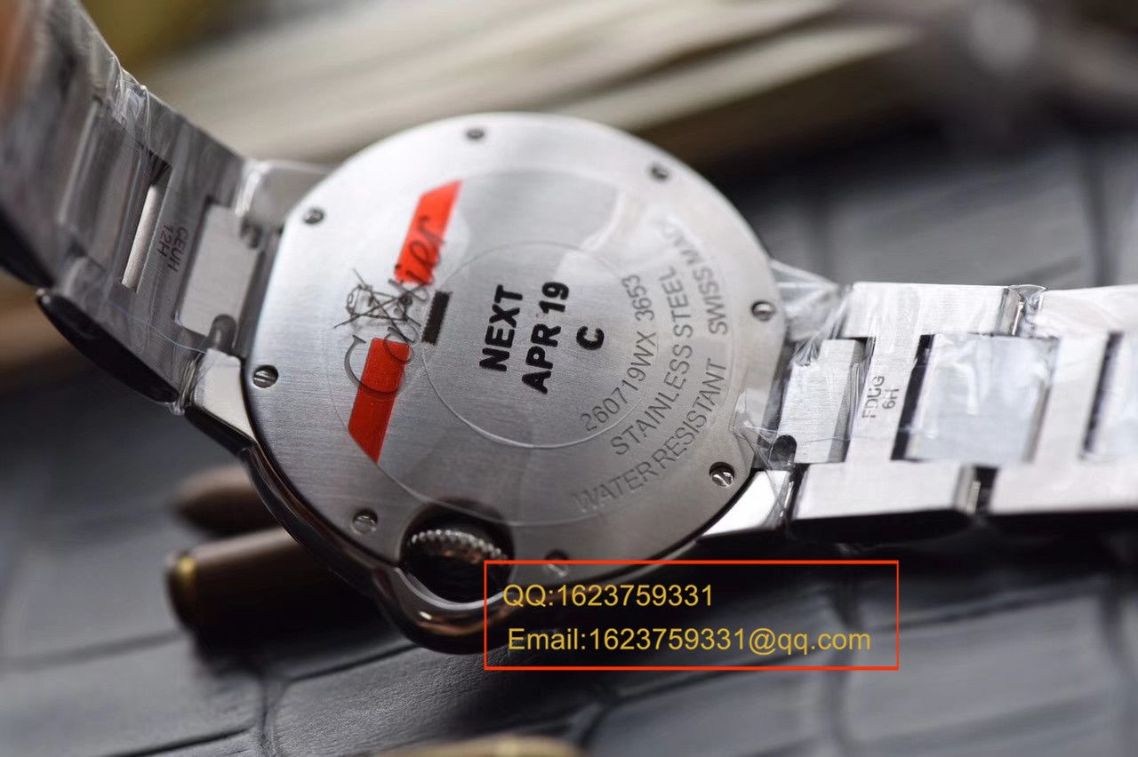 【V6 Factory  Perfect  High quality  Replica Watches 】 Cartier  蓝气球系列小号33毫米女士石英 Movement  wrist watches  / KAF127