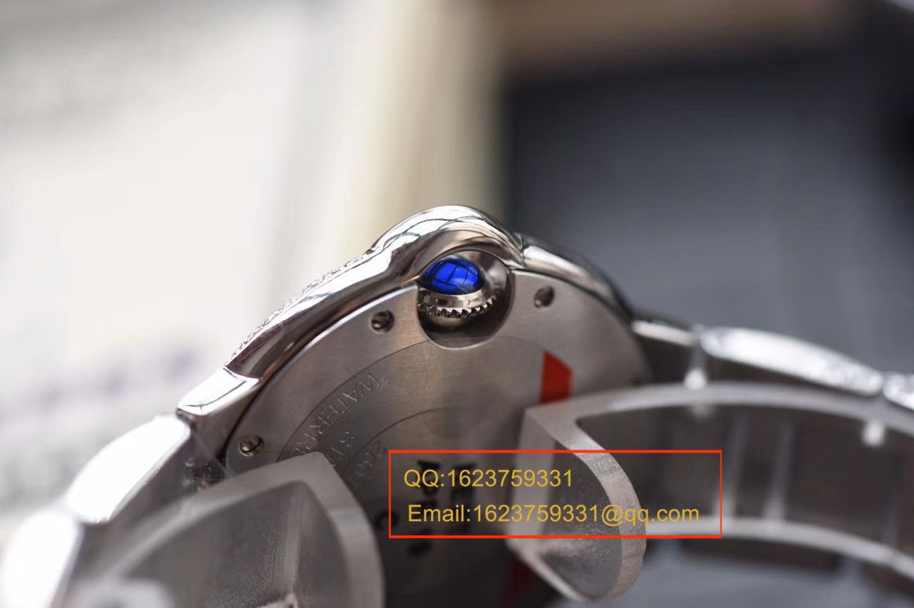 【V6 Factory  Perfect  High quality  Replica Watches 】 Cartier  蓝气球系列小号33毫米女士石英 Movement  wrist watches  / KAF127