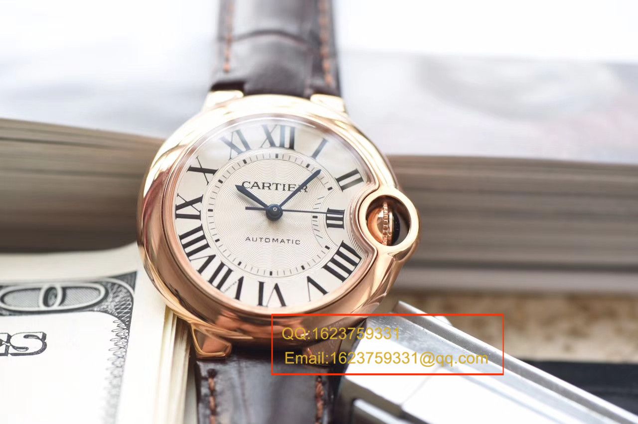 【独家视频测评V6 Factory  Perfect  High quality  Replica Watches 】 Cartier  小号蓝气球系列33毫米W6920097女士 wrist watches  / K126