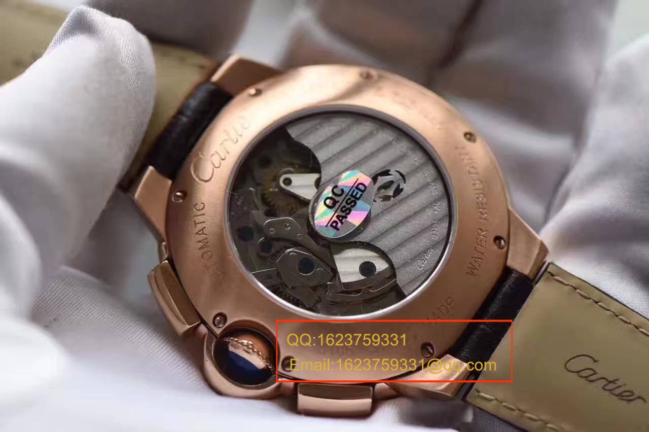 【独家视频测评OF Perfect  High quality  Replica Watches 】 Cartier  蓝气球系列W6920074 wrist watches  / KBB103