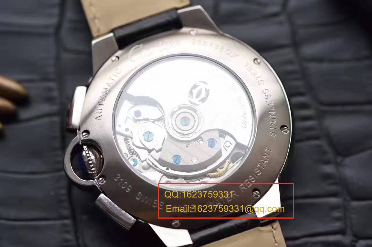 【独家视频测评OF Factory 最新款正品开模 Replica Watches 】 Cartier  蓝气球系列W6920078 wrist watches /W6920052 wrist watches  / KBB002