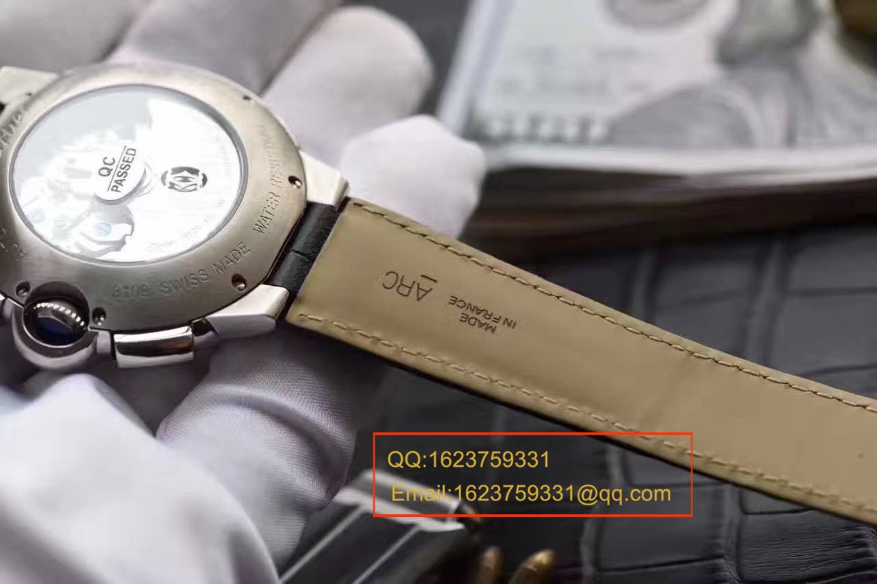 【独家视频测评OF Factory  Perfect  High quality  Replica Watches 】 Cartier  蓝气球系列W6920052 wrist watches  / KBB102A