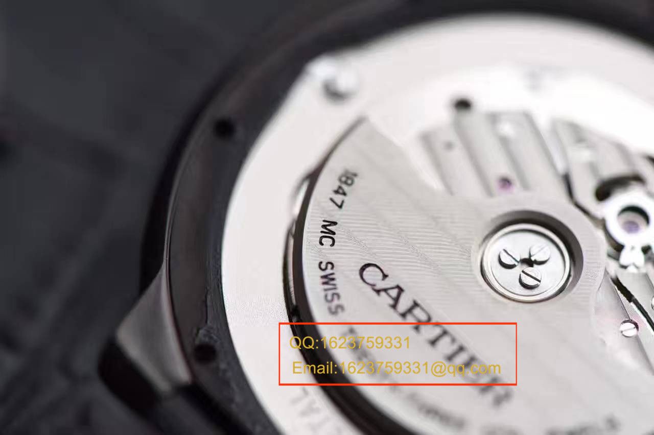 【独家视频测评V6 Factory 1:1 Replica Watches 】 Cartier  蓝气球系列黑武士WSBB0015男表42毫米V2版本 / KAH096