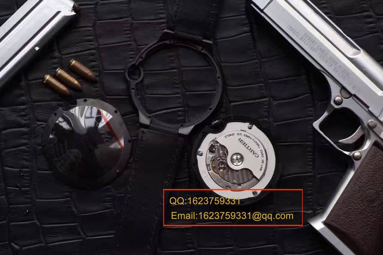 【独家视频测评V6 Factory 1:1 Replica Watches 】 Cartier  蓝气球系列黑武士WSBB0015男表42毫米V2版本 / KAH096